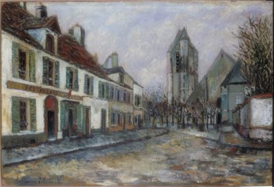 Dorfplatz von Maurice Utrillo