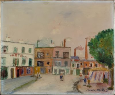Die Vorstadtfabriken von Maurice Utrillo