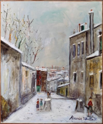 Rue du Mont Cenis von Maurice Utrillo