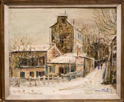 Das agile Kaninchen Kabarett in Montmartre von Maurice Utrillo