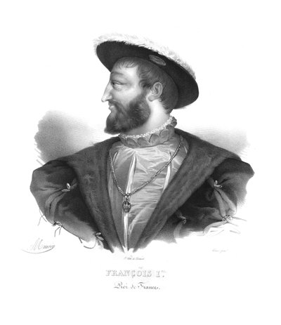 François Ier. König von Frankreich, um 1820er Jahre von Maurin