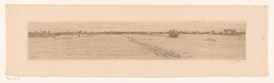 Weidelandschaft mit Heuwagen von Maurits van der Valk (signed by artist)