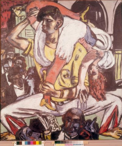 Apachentanz von Max Beckmann