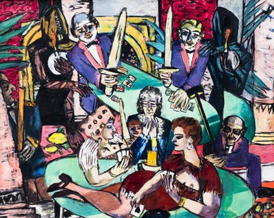 Traum von Monte Carlo von Max Beckmann
