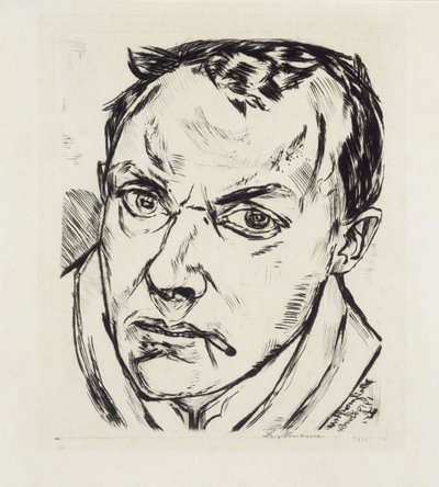 Großes Selbstbildnis von Max Beckmann