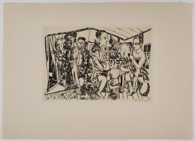 Hinter den Kulissen von Max Beckmann