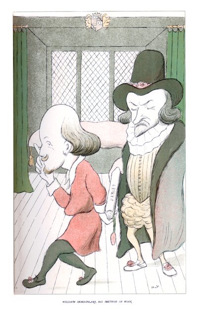William Shakespeare, seine Arbeitsweise von Henry Maximilian Beerbohm