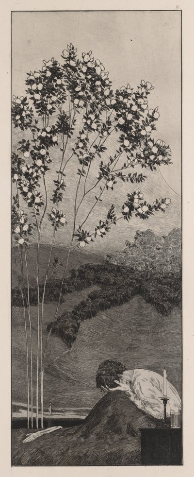 Ein Handschuh: Wünsche, 1880 von Max Klinger