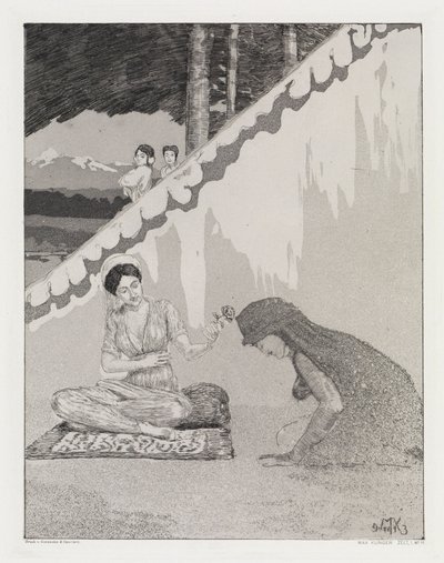 Dank (Zelt, Opus XIV, 1. Teil, Nr. 11) von Max Klinger