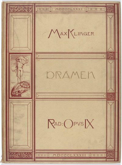 Dramen: VI Motive in X Blättern. Radierungen Opus IX von Max Klinger