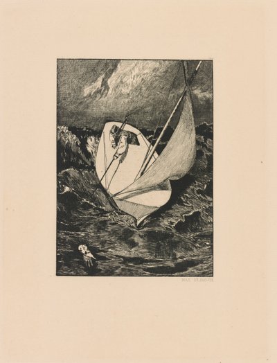 Rettung, aus der Serie Ein Handschuh von Max Klinger
