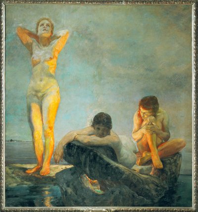 Die Blaue Stunde von Max Klinger