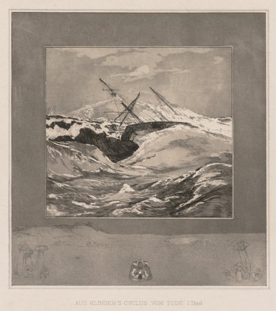 Vom Tode I Opus II, 1889, Nr. 3 von Max Klinger