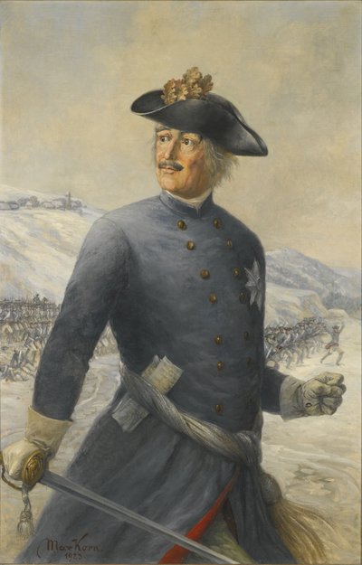 Leopold I., Prinz von Anhalt-Dessau 1676-1747, Generalfeldmarschall in der preußischen Armee von Max Korn