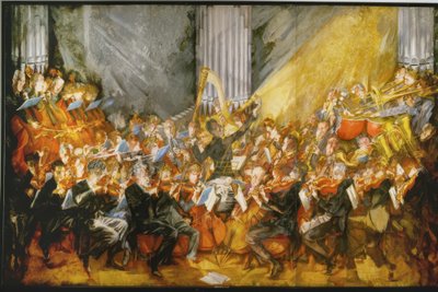 Das Orchester von Max Oppenheimer