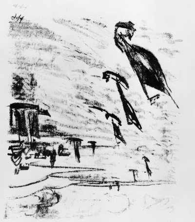 Boote auf dem Haff von Max Pechstein