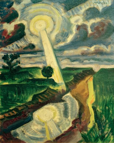 Einfallendes Sonnenlicht von Max Pechstein