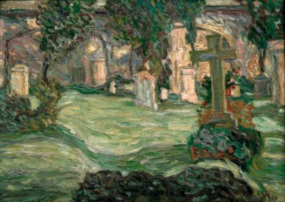 Eliasfriedhof in Dresden von Max Pechstein