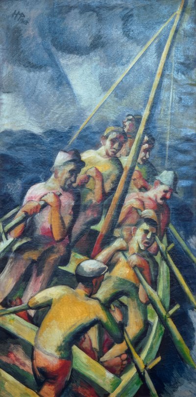 Fischerboot von Max Pechstein