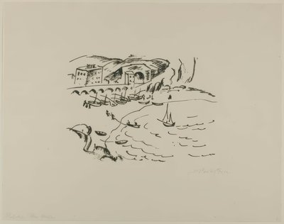 Monte Rosso Bucht, aus Reisebilder: Italien-Südsee von Max Pechstein