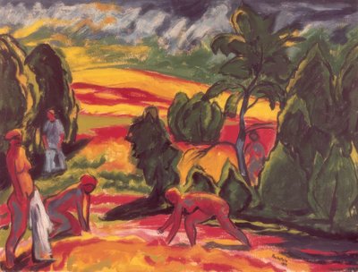 Sommertag von Max Pechstein