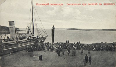 Pilger, Solowezki-Kloster, Russland, 1904 von Maxim Dmitriev