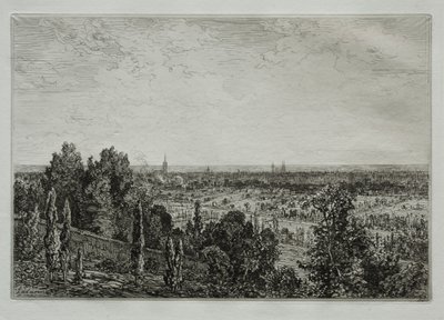 Bordeaux, Blick von der Küste von Cénon von Maxime Lalanne
