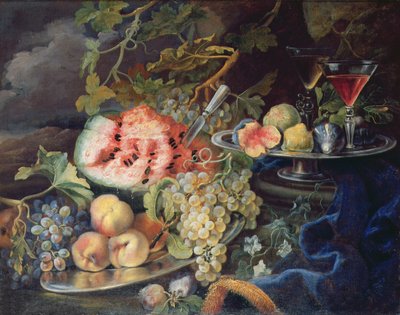 Stillleben von Maximilian Pfeiler or Pfeiller