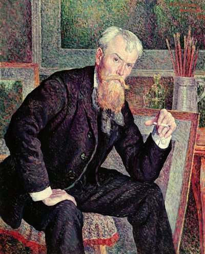 Porträt von Henri Edmond Cross (1856-1910), 1898 von Maximilien Luce