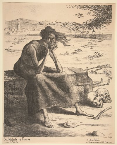 Ihre Majestät die Hungersnot von Maximilien Luce