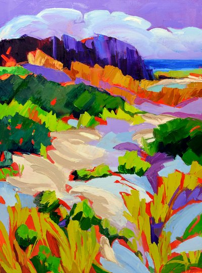 Lebendige Küstenlandschaft von Maxine Shore
