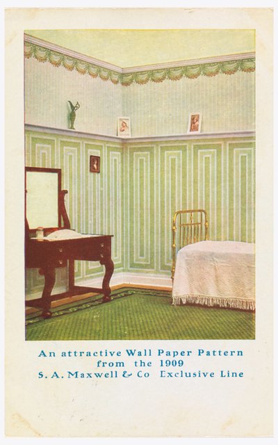 Postkarte, Werbekarte von Maxwell and Co. S.A.