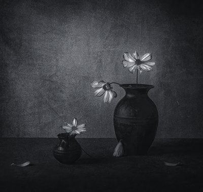 Verblassendes Blumenstillleben von May G