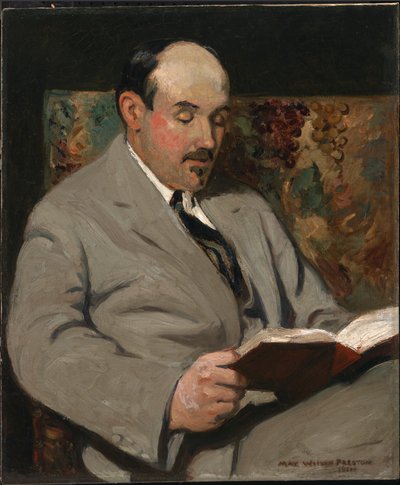 Ernest Lawson, 1911 von May Wilson Preston, Ernest Lawson