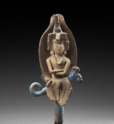 Maisgott in Maiskolben, 600-900 n. Chr. von Mayan
