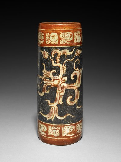 Gefäß mit animierter Feigenpflanze von Mayan