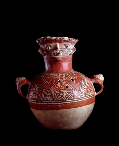 Präkolumbische Kunst, Maya-Zivilisation, postklassische Periode: zoomorphe Begräbnisurne von Mayan Mayan