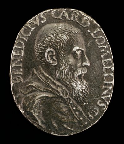 Benedetto Lomellini aus Genua, 1517-1579, Kardinal 1565 [Vorderseite] von Medallist T.R.
