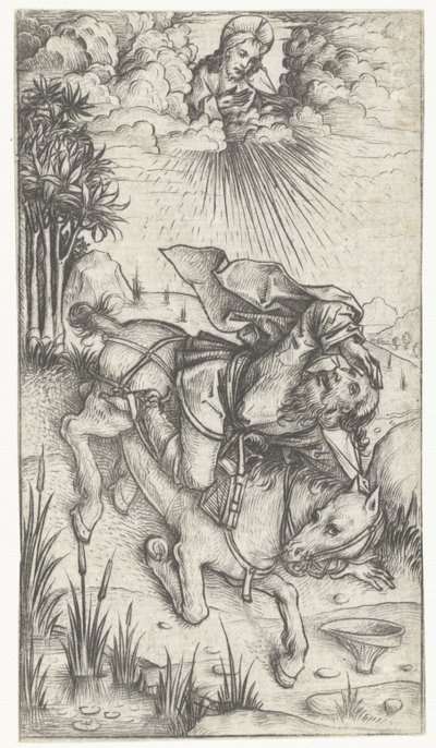 Die Bekehrung des Hl. Paulus von Meester van het Amsterdamse Kabinet