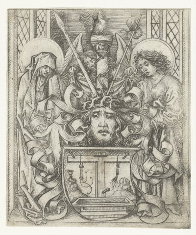 Wappen mit den Arma Christi von Meester van het Amsterdamse Kabinet
