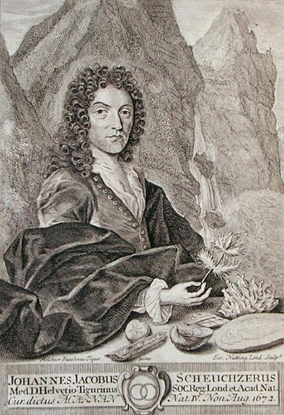 Porträt von Johann Jacob Scheuchzeri, Frontispiz zu 