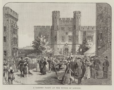 Gartenparty im Tower of London von Melton Prior