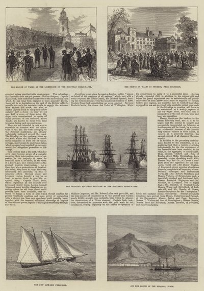Prinz von Wales in Holyhead von Melton Prior