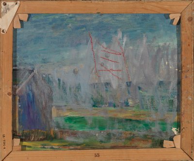 Landschaft, Skizze von Meri Genetz