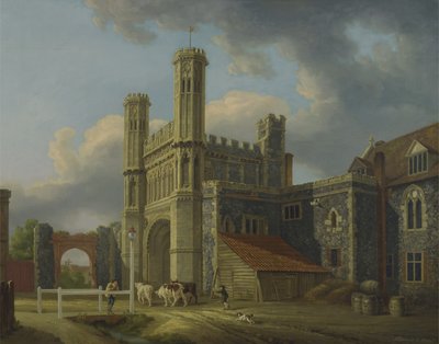 Das Tor des St. Augustinus, ca. 1778 von Michael Rooker