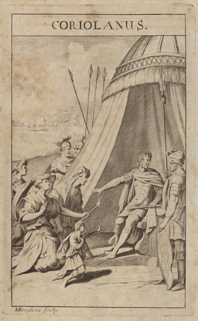 Gaius Marcius Coriolanus, römischer General von Michael Burghers
