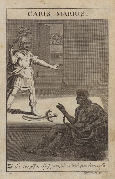 Gaius Marius, römischer General und Staatsmann von Michael Burghers