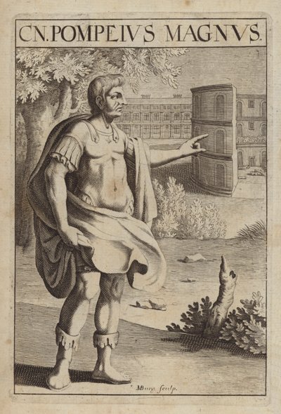 Pompeius der Große, römischer Staatsmann und Soldat von Michael Burghers