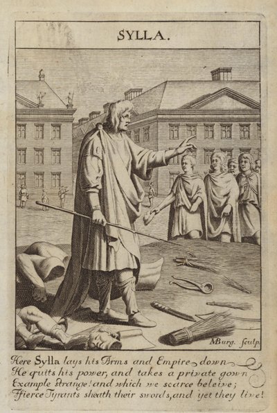 Sulla, römischer General und Staatsmann von Michael Burghers