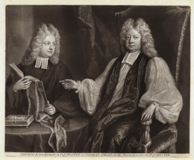 Porträt von Thomas Sprat und Sohn von Michael Dahl